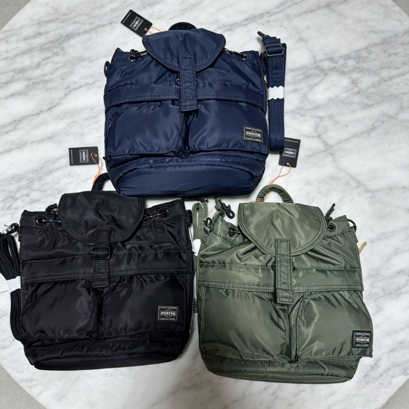 Canvas Backpack Casual - Zaino Piccolo in Nylon Porter, Leggero,