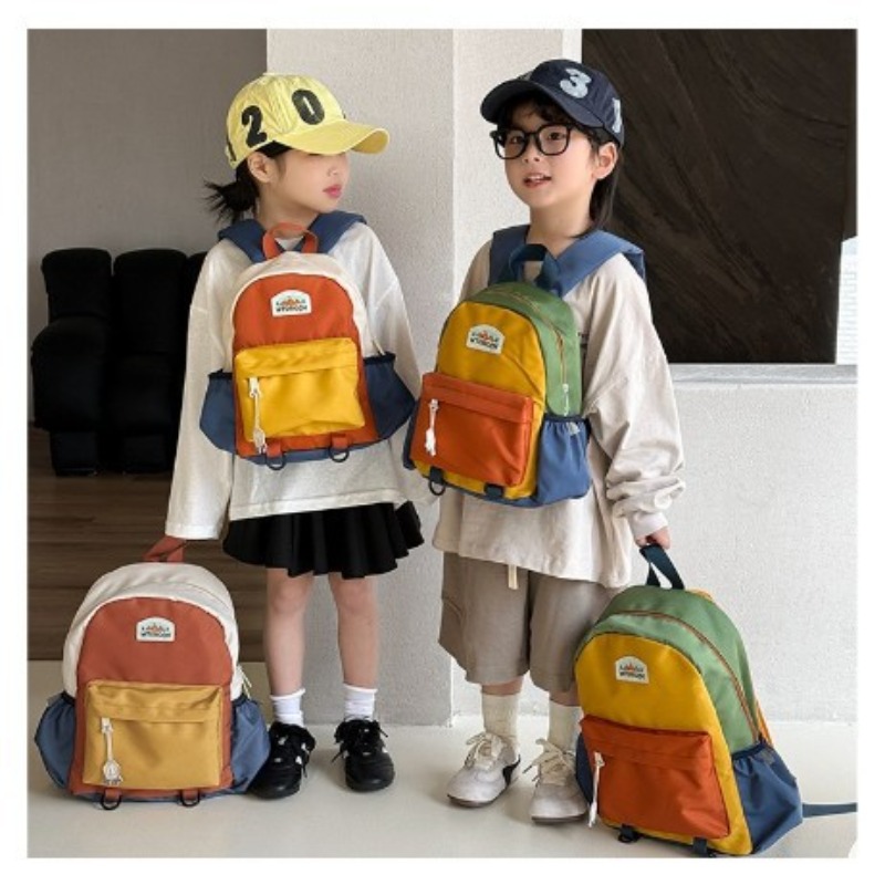 Nuovo Zaino per Bambini con Bl - Canvas Backpack Casual recensione e prezzo